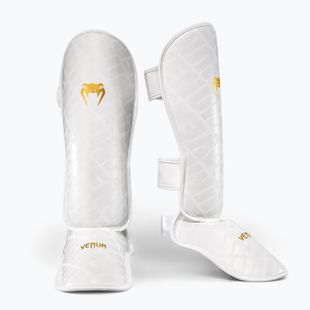 Schienbeinprotektoren Venum Contender 1.5 XT 3D Shin white/gold