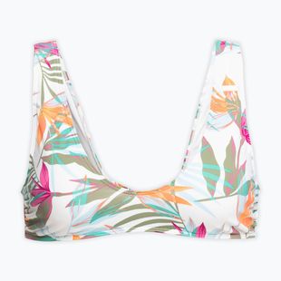 Badeanzug-Oberteil ROXY Beach Classics Elongated Triangle 2021 bright white/floral of paradis