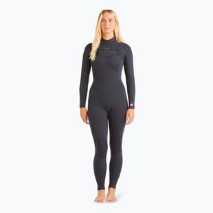 Billabong 4/3mm Salty Dayz Voller schwarzer Schwimmschaum für Frauen