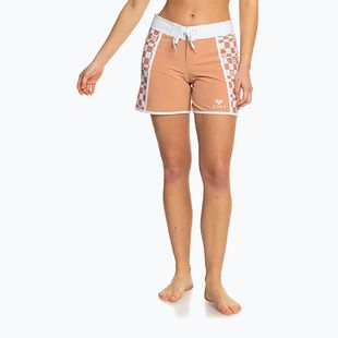 Schwimmshorts für Frauen ROXY Printed 5" 2021 cork flower box