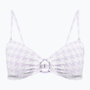 Badeanzug-Oberteil ROXY Check It Bandeau 2021 purple rose