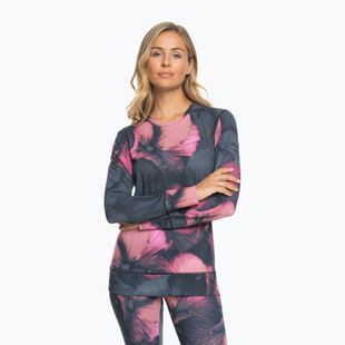 Damen Thermoaktivshirt ROXY Daybreak Top true black pansy pansy