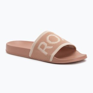 Damen ROXY Slippy Knit Weizen/Türkischer Kaffee Flip-Flops