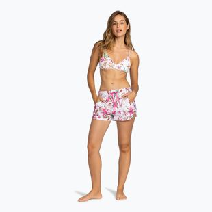 ROXY Wave Printed 2 weiß happy tropical Badeshorts für Damen