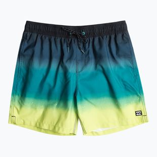 Herren Billabong All Day Fade Layback Badeshorts schwarz