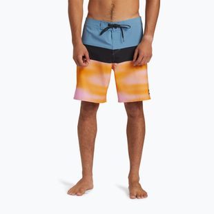 Herren Quiksilver Surfsilk Panel 18 Prisma rosa schwimmen Shorts