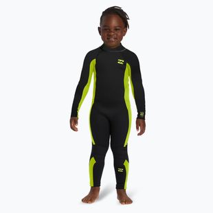 Kinder Billabong 3/2 mm Foil BZ FL fluro lime schwimmen Schaum