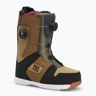 Snowboardschuhe Damen DC brown/green/black