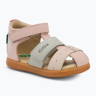 Kickers Kick Bazar hellrosa/multicolor Kindersandalen