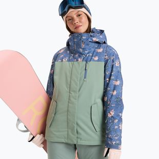 Snowboardjacke Damen ROXY Roxy Jetty Block wild wind chloe blossom