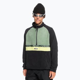 Snowboard Sweatshirt Hoodie  Herren Quiksilver Champagne Powder Fleece true black