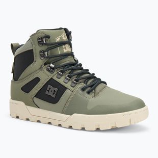Schuhe Herren DC Pure High Top WR green / black / white