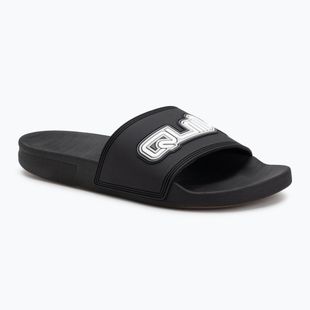 Quiksilver Herren Rivi Wordmark Slide II Flip-Flops schwarz 5