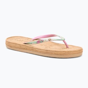 ROXY South Beach III grün/rosa Damen-Flip-Flops