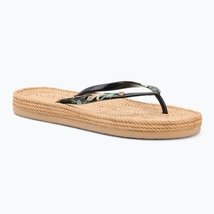 ROXY South Beach III Damen Flip Flops mit schwarzem Aufdruck