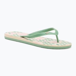 ROXY Tahiti VII grün/rosa Damen-Flip-Flops