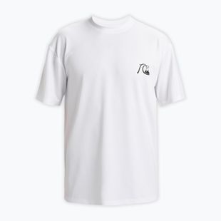 Herren-Schwimmshirt Quiksilver DNA Bubble Logo white