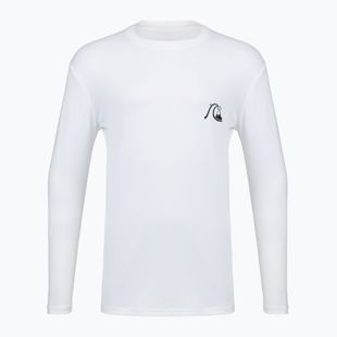 Herren Rashguard Quiksilver DNA Bubble Logo white