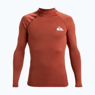 Quiksilver Everyday UPF50 henna Herren Schwimmen Longsleeve