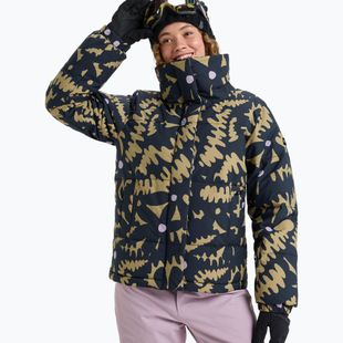 Damen Snowboardjacke ROXY Snow Winter Rebel fennel seed/big flower