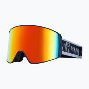 Damen Snowboardbrille ROXY Storm MG black/clux ml infrared