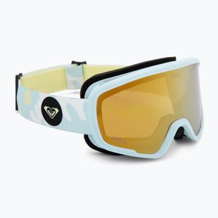 Kinder-Skibrille ROXY Missy big flowers/clux ml light blue