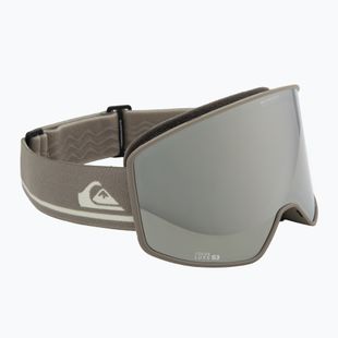 Snowboardbrille Quiksilver Storm fallen rock/clux ml silver