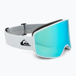 Snowboardbrille Quiksilver Storm white/clux ml blue