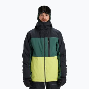 Herren-Snowboardjacke Quiksilver Sycamore Block 20K dark ivy