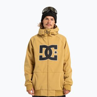 Herren Snowboardjacke DC Spectrum Softshell mustard gold