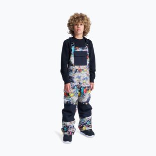 Kinder-Snowboardhose DC Roadblock Youth Bib Outer World Black