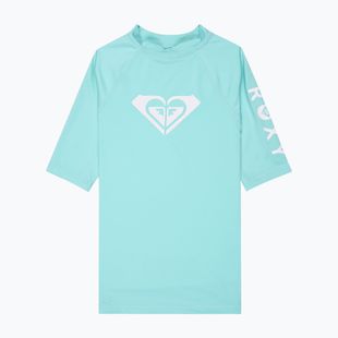 Kinder-Schwimm-T-Shirt ROXY Whole Hearted aqua splash