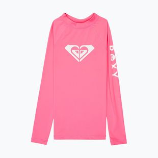 Langarmshirt zum Schwimmen für Kinder ROXY Whole Hearted sangria sunset