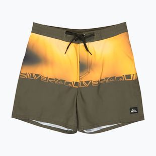 Herren-Badeshorts Quiksilver Everyday Half Jam 16" grape leaf wordblock