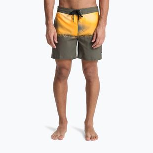 Herren-Badeshorts Quiksilver Everyday Half Jam 16" grape leaf wordblock
