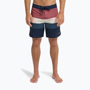 Herren-Badeshorts Quiksilver Surfsilk Scallop 18" dark navy tijuana
