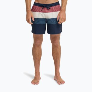 Herren-Badeshorts Quiksilver Stretch Scallop Volley 16" dark navy tijuana