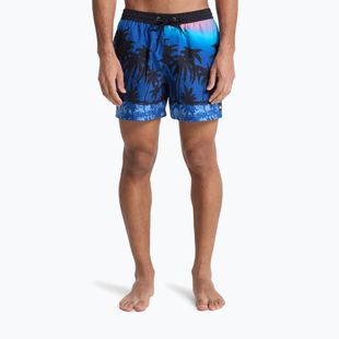 Herren-Badeshorts Quiksilver Everyday Printed Volley 15" Monaco Blue Thermotropics