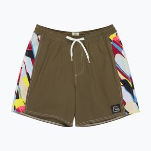 Herren Badeshorts Quiksilver Original Arch Volley 17" grape leaf