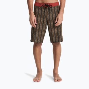 Herren Badeshorts Quiksilver Surfsilk Straight 20" black horizons
