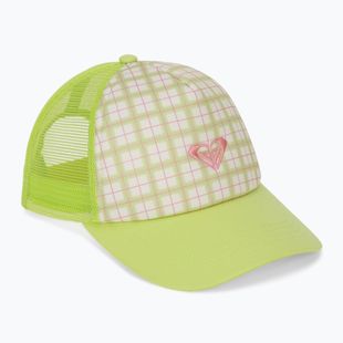Damen-Basecap ROXY Beautiful Morning cloud dancer swell plaid