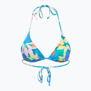Oberteil des Badeanzugs Billabong Sol Searcher Multi Triangle aqua flowers