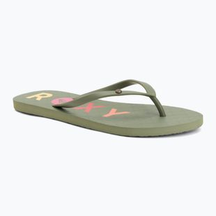 Damen Flip-Flops ROXY Sandy III oil green