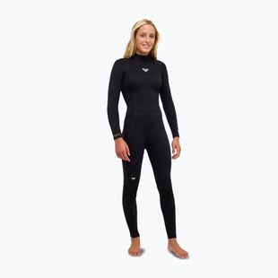 Damen Schwimm-Neoprenanzug Pianka ROXY 3/2 mm SR School/Rental Back Zip black