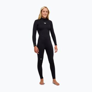 Damen Schwimm-Neoprenanzug Pianka ROXY 5/4 mm SR School/Rental Back Zip GBS black