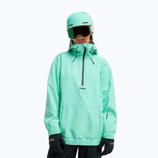 Damen Snowboardjacke ROXY Frostbliss Softshell Overhead opal