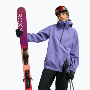 Damen Snowboardjacke ROXY Frostbliss Softshell Overhead twilight purple