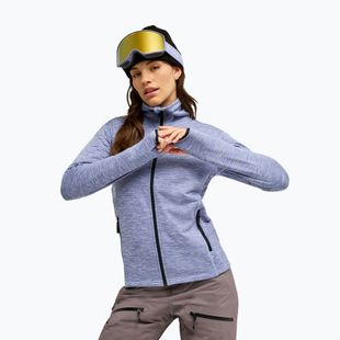 Fleecejacke für Damen ROXY Snowstride Full Zip twilight purple
