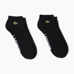 Lacoste Herrensocken RA2653 2 Paar schwarz/schwarz