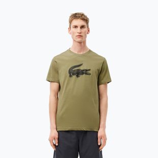 Lacoste Herren-T-Shirt TH2042 khaki/schwarz